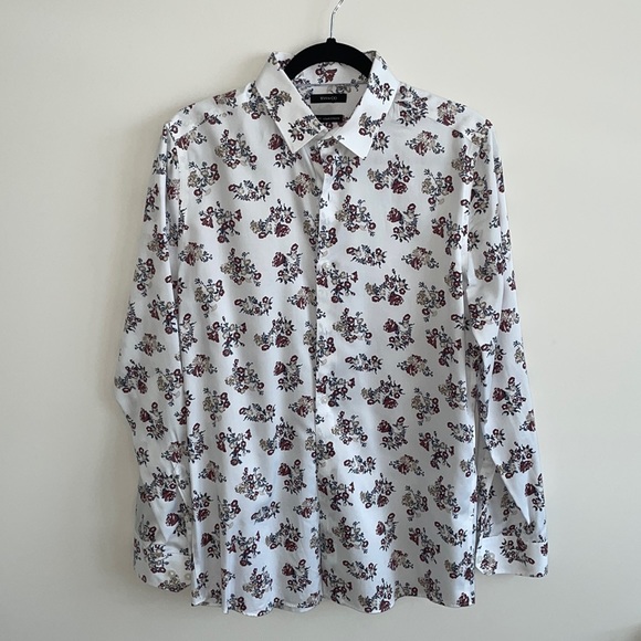 RW&CO Men’s Floral Slim Fit Dress Shirt - Picture 2 of 8